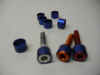 Cycle X Aluminum Bolt Caps (Blue).JPG (126580 bytes)