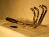 Honda cb750 Super Sport Slip on Baffled Megaphone (Header).JPG (90018 bytes)
