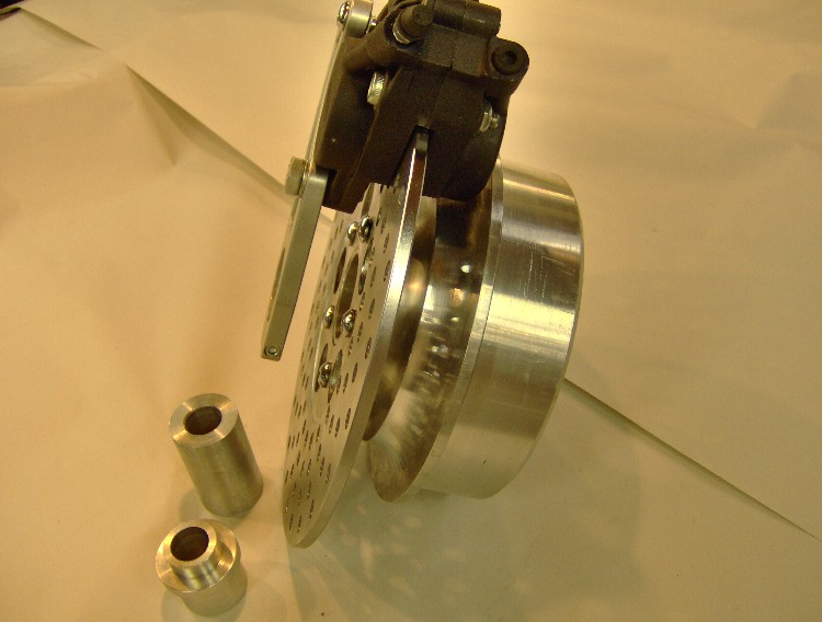 Honda cb750 rear disc brake conversion #4