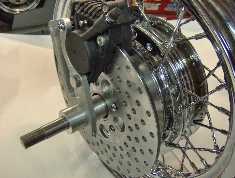Honda rear drum to disc conversion #4